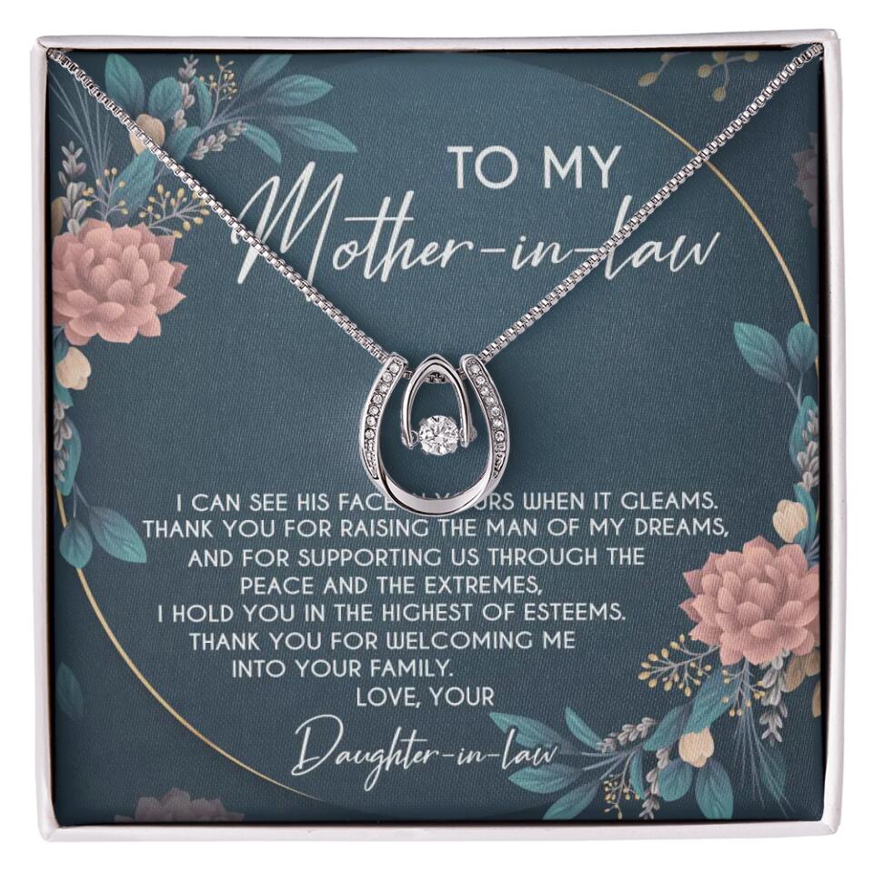 Thank You For Raising The Man Of My Dream Necklace