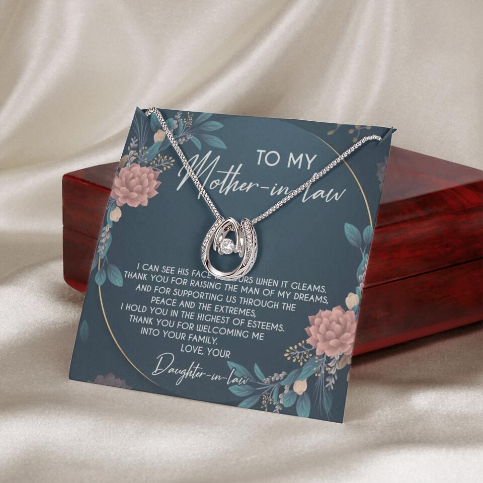 Thank You For Raising The Man Of My Dream Necklace