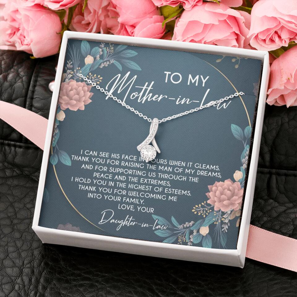 Thank You For Raising The Man Of My Dream Necklace