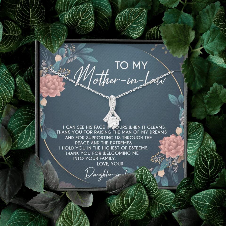 Thank You For Raising The Man Of My Dream Necklace