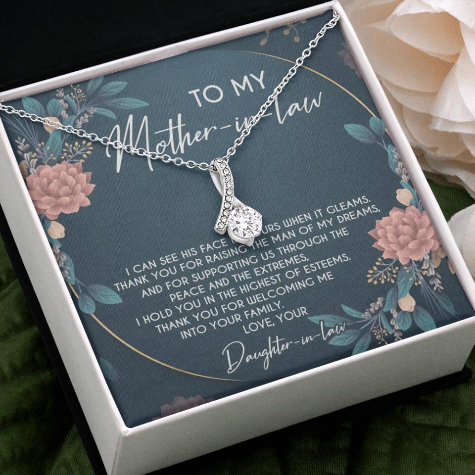 Thank You For Raising The Man Of My Dream Necklace