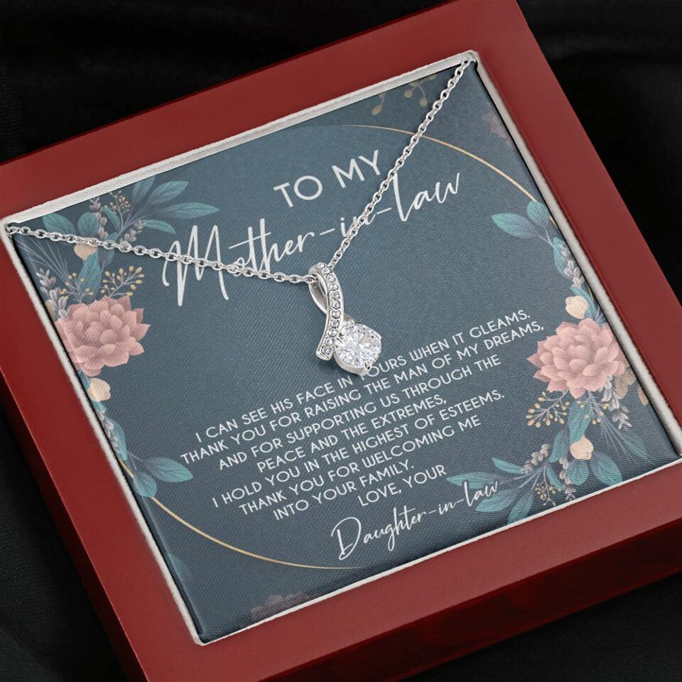 Thank You For Raising The Man Of My Dream Necklace