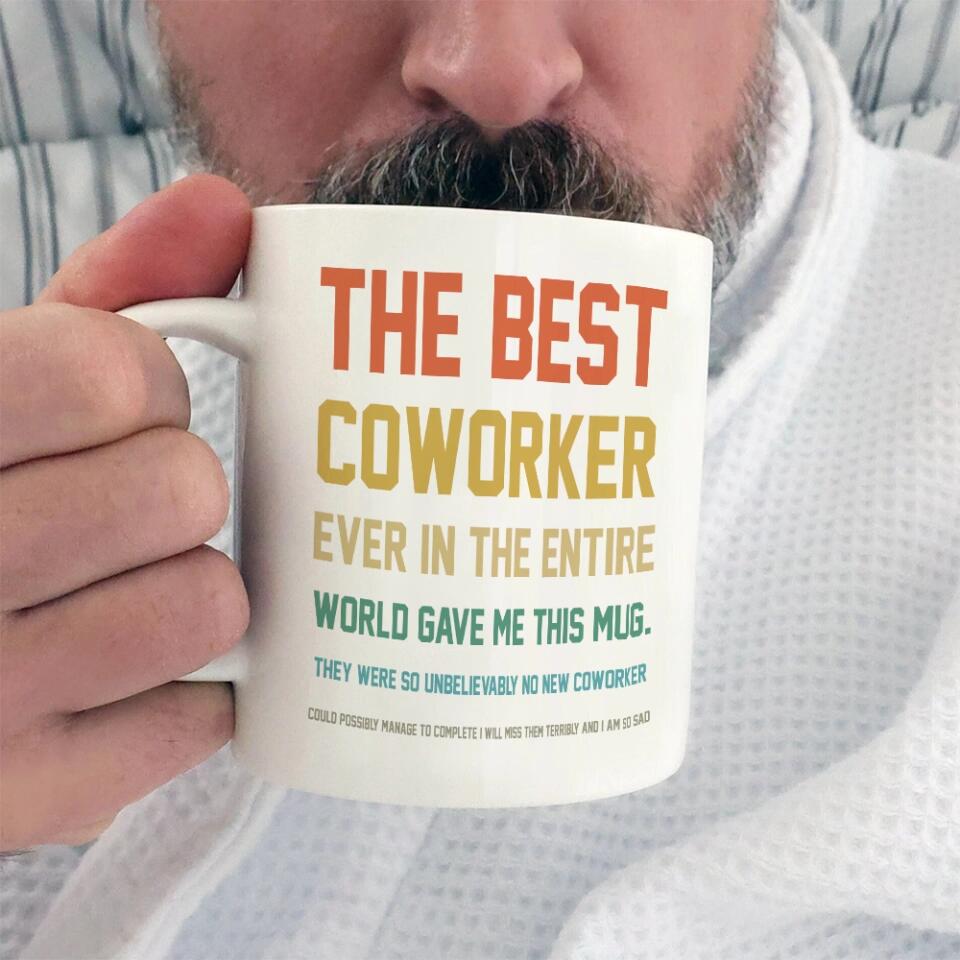 Coworker Leaving Mug Work Wife Gift - Personalized Mug - Funny Gifts For Coworkers Friends