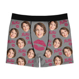 I licked It... So It's Mine - Custom Faces - Personalized Photo - 7 Styles Men Boxer - Best Gift for Husband Dad Boyfriend - 211IHNBNMB845