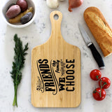Friends The Family We Choose - Wooden Cutting Board - Best Gift for Family, Friend, Parent - 211IHNNPWB846