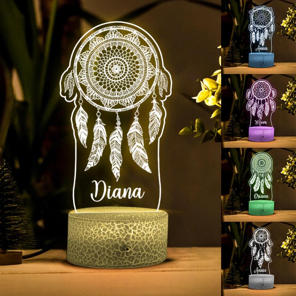 Dreamcatcher 3D Color Change Personalized LED Light
