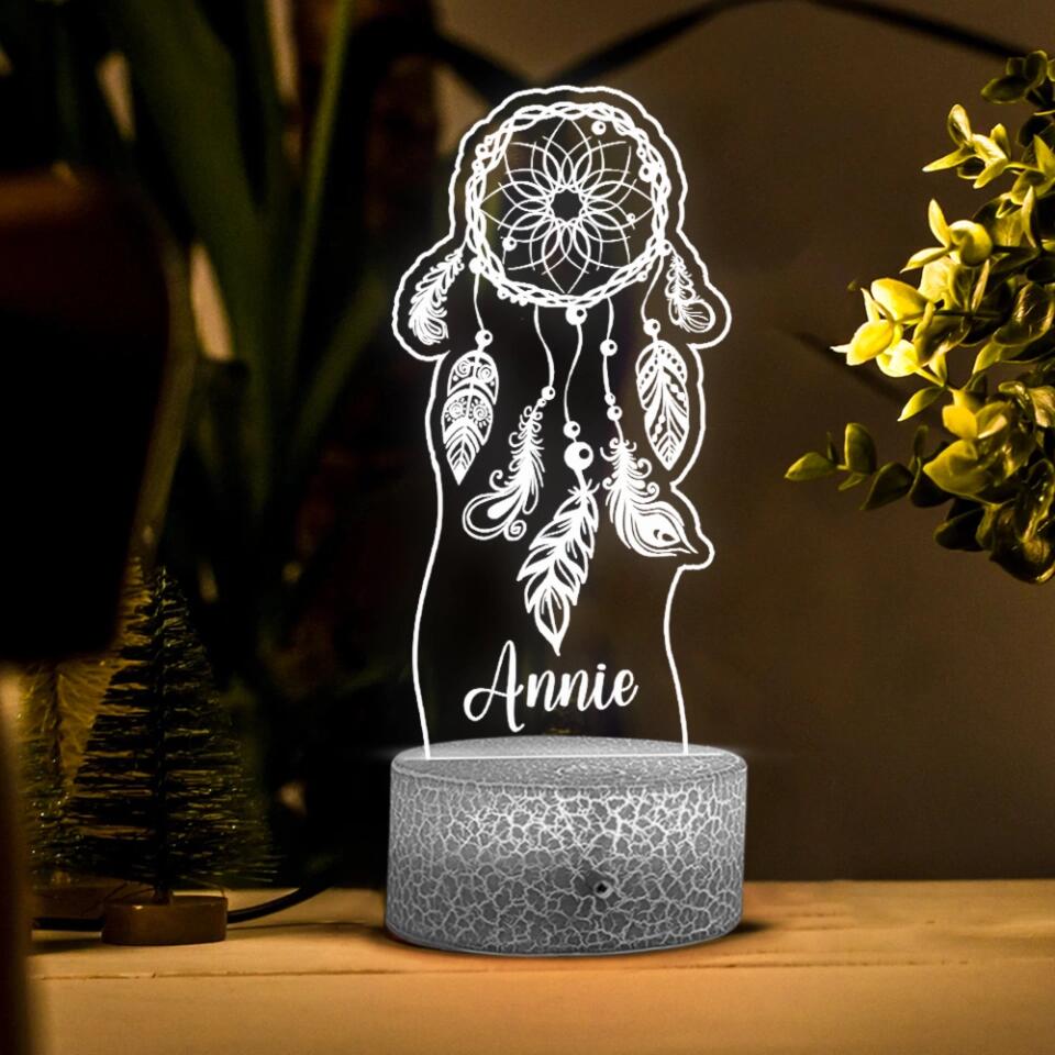 Dreamcatcher 3D Color Change Personalized LED Light