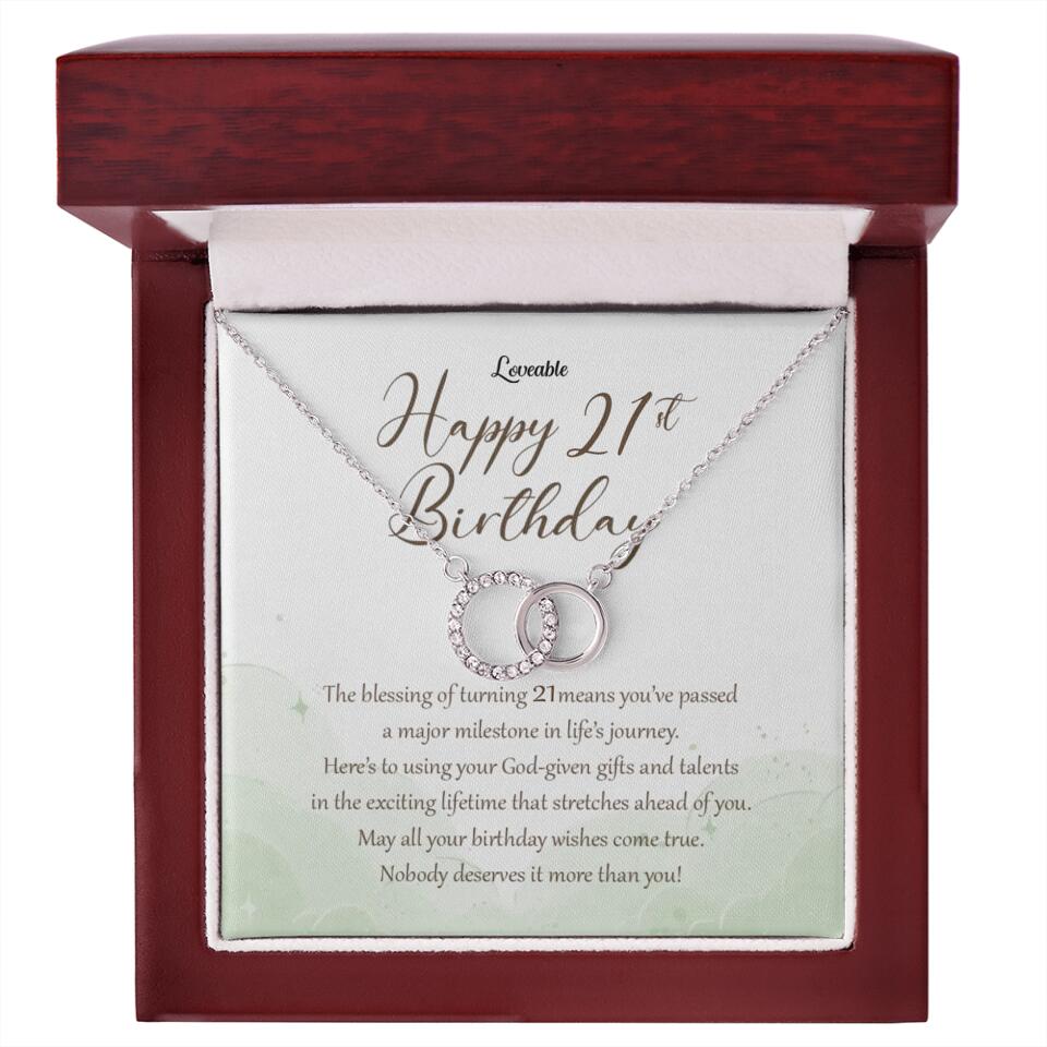 Nobody Deserves It More Than You Personalized Birthday Necklace Gift For Daughter