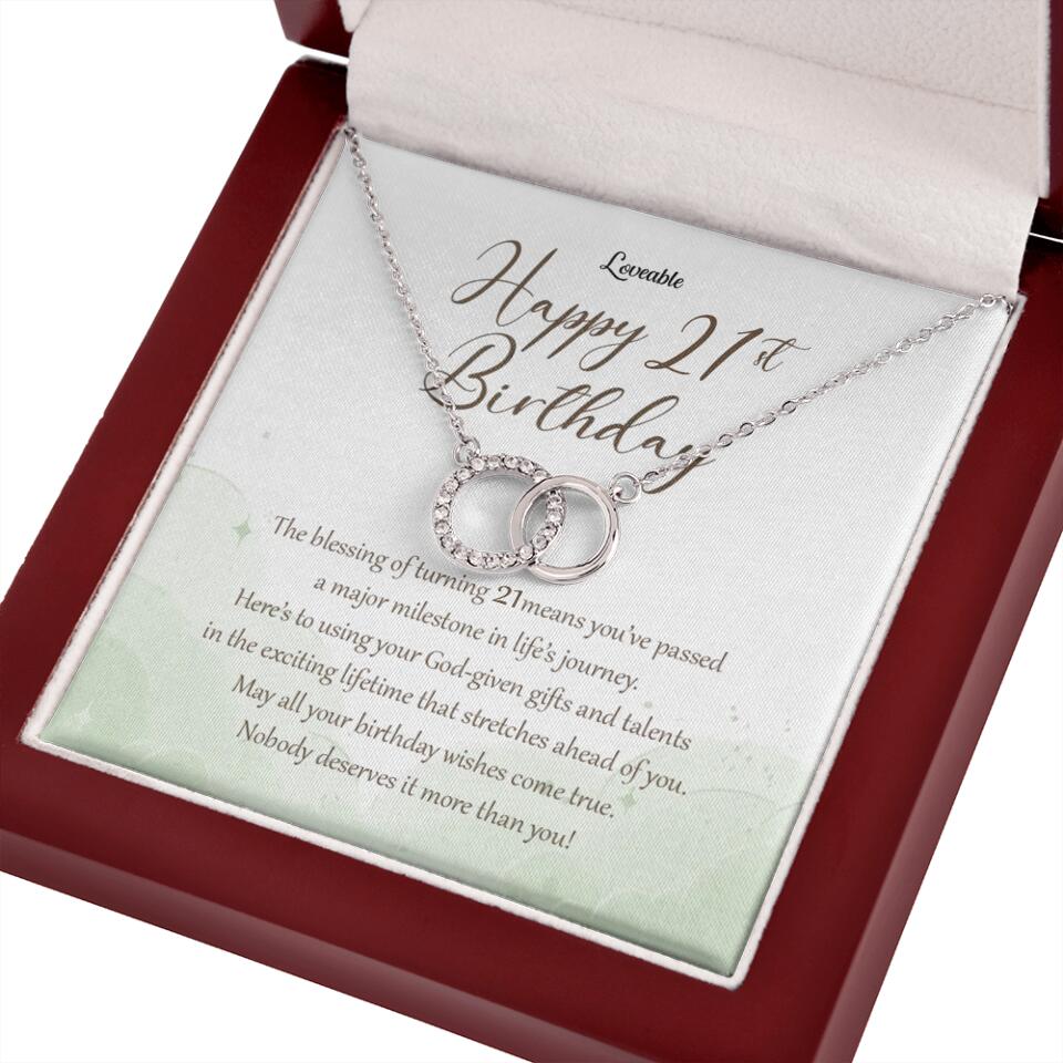 Nobody Deserves It More Than You Personalized Birthday Necklace Gift For Daughter