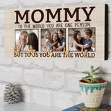 Mommy You Are The World To Us - Personalized Key Holder Hanger Home Decor - Best Gifts for Mommy Mom On Birthdays Christmas Mother's Day - 211IHPNPKH563