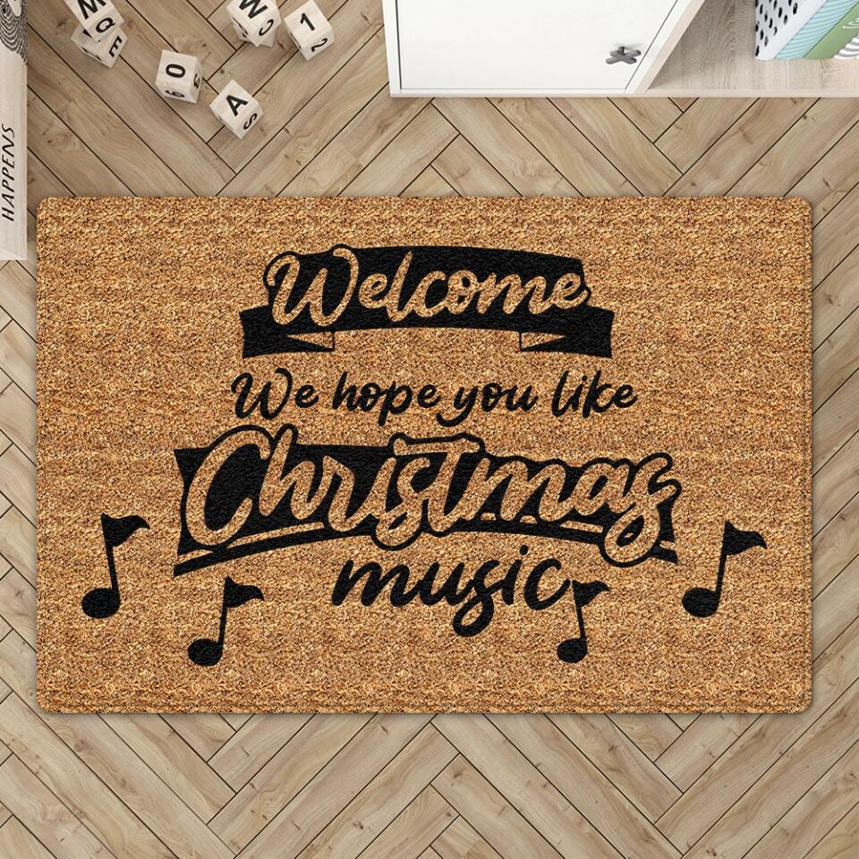 Merry Christmas - Personalized 8 Styles Door Mat