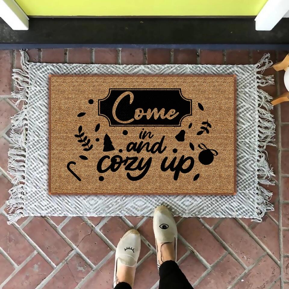 Merry Christmas - Personalized 8 Styles Door Mat