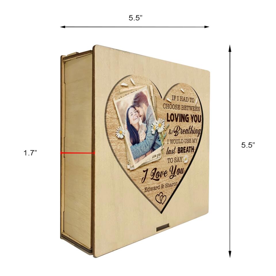 Love You Till The Last Breath Custom Puzzle Anniversary Gift For Couples