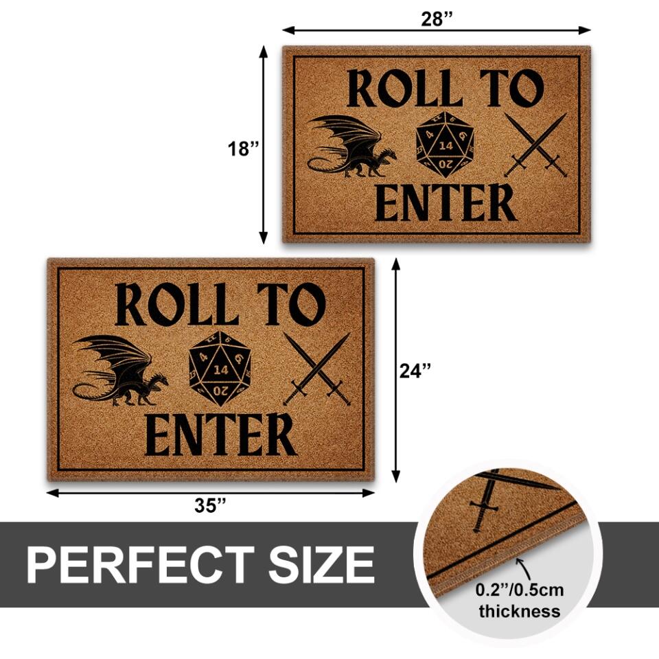 Definitely Not A Trap Door - Doormat