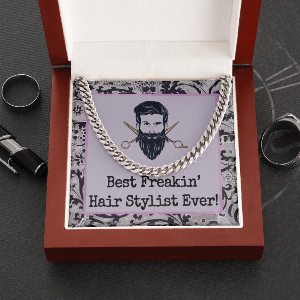 Best Freakin Hairstylist Ever Cuban Chain