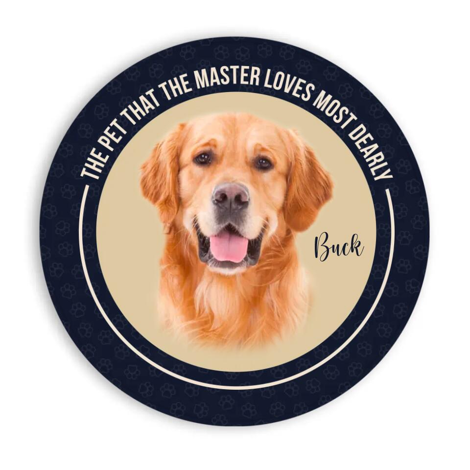 Personalized Pet's Face - Custom Photo Rug - Birthday, Christmas Gift For Dog Lovers, Owners