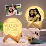 Auntie I Love You Have Arms That Always - Sweet Quote for Aunt from Niece - Moon Lamp - Custom Photo - Best Birthday Valentine Gift for Aunt Mom Nana - 212ICNVSLL370