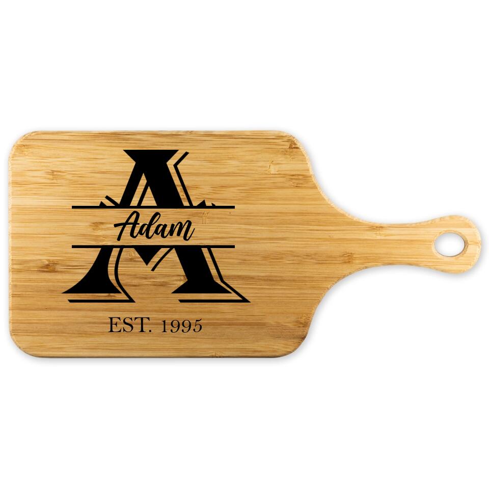 Personalized Cutting Board For Kitchen Birthday Gift Idea for Parents