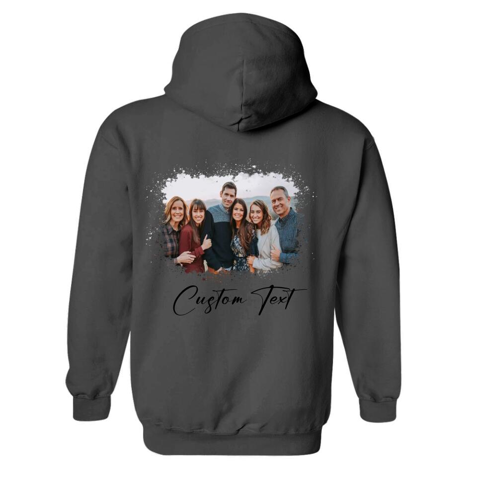 Custom Family Photo Personalized Sweatshirt Hoodie