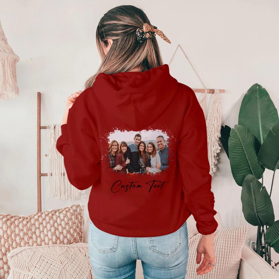Custom Family Photo Personalized Sweatshirt Hoodie