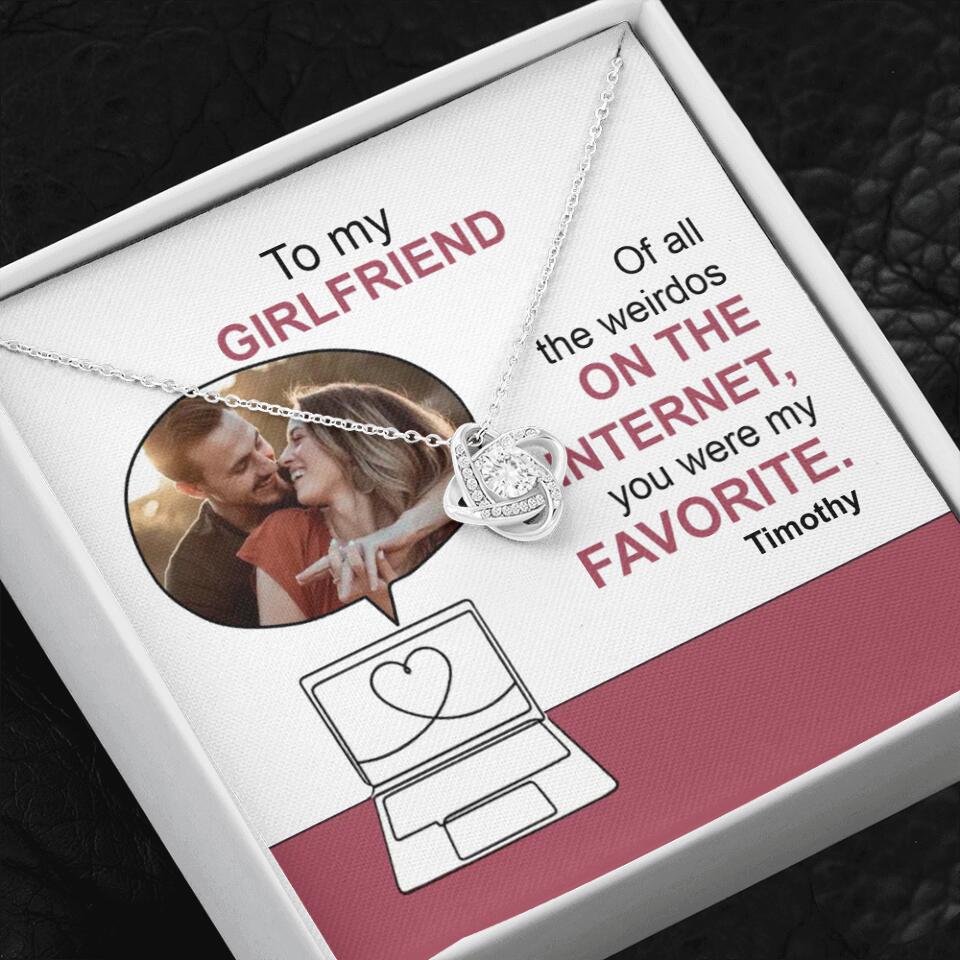 You Were My Favorite Personalize Necklace