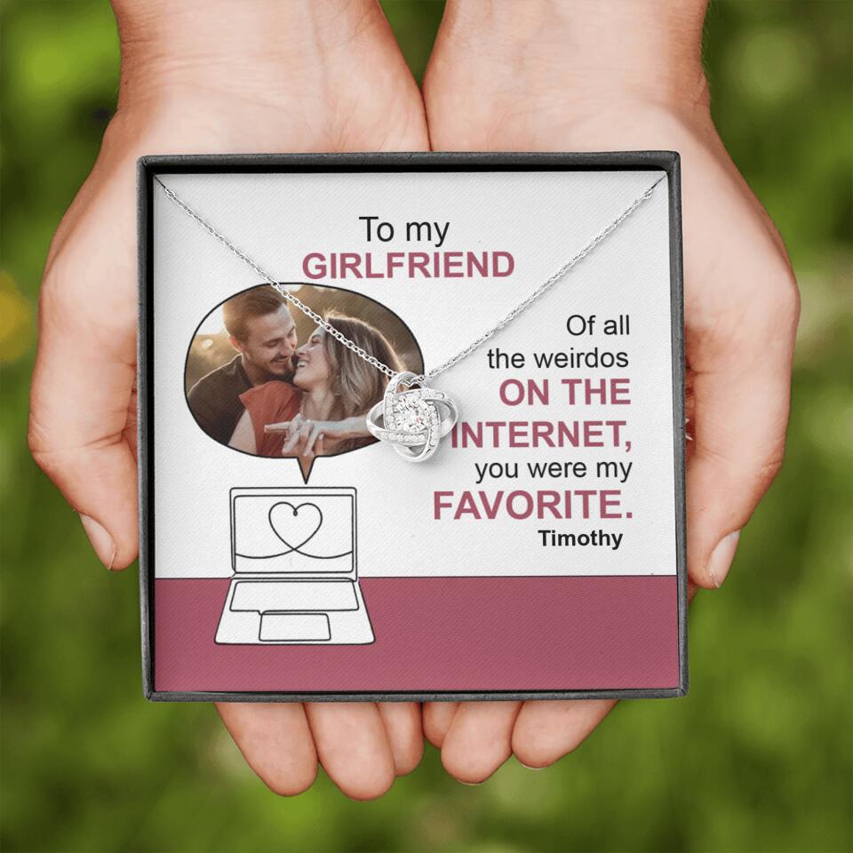 You Were My Favorite Personalize Necklace