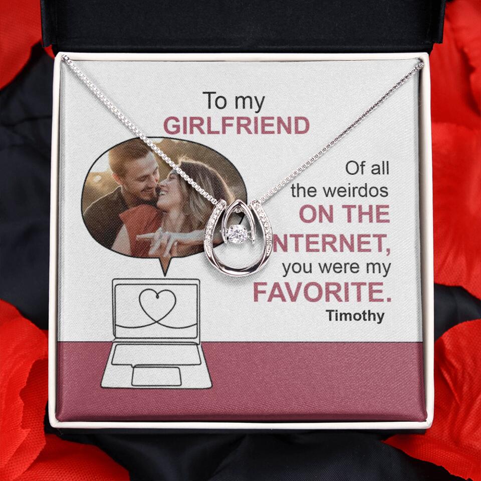 You Were My Favorite Personalize Necklace