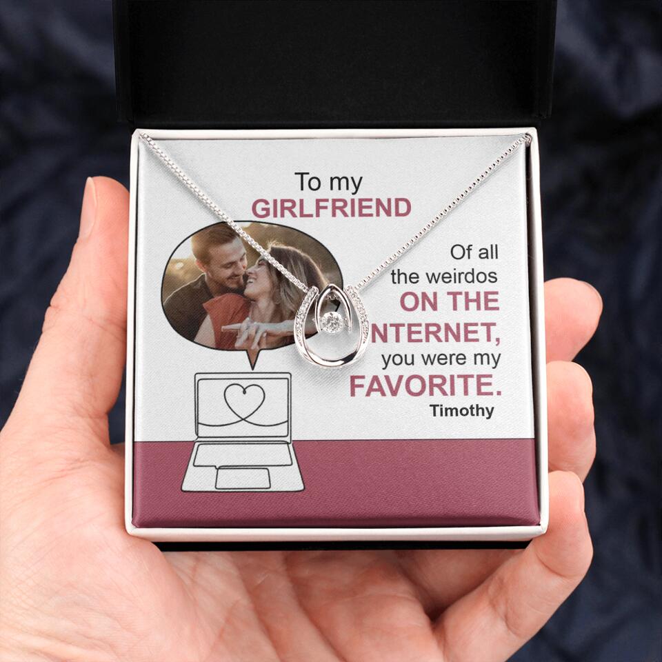 You Were My Favorite Personalize Necklace