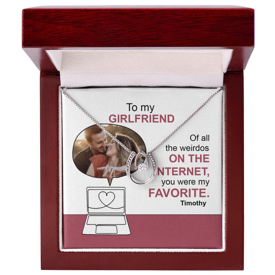 You Were My Favorite Personalize Necklace