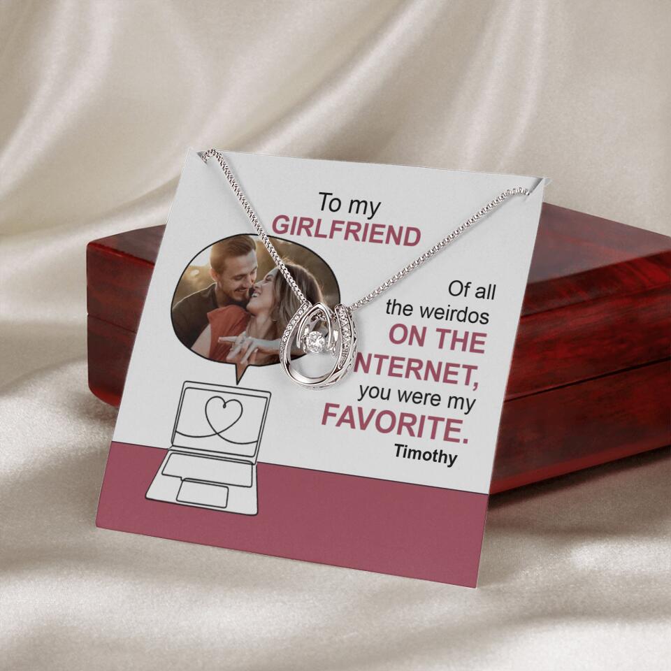 You Were My Favorite Personalize Necklace