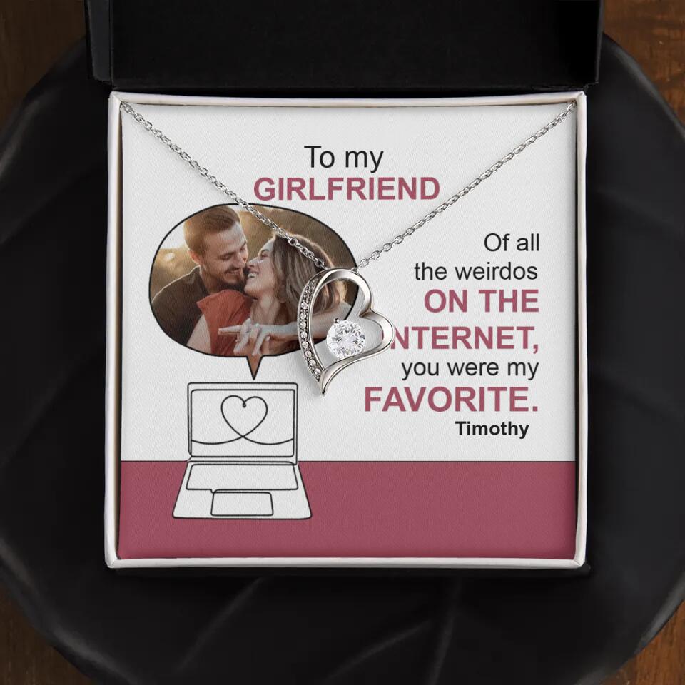 You Were My Favorite Personalize Necklace