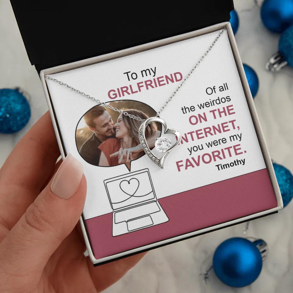 You Were My Favorite Personalize Necklace