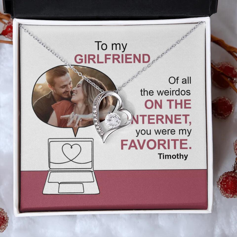 You Were My Favorite Personalize Necklace