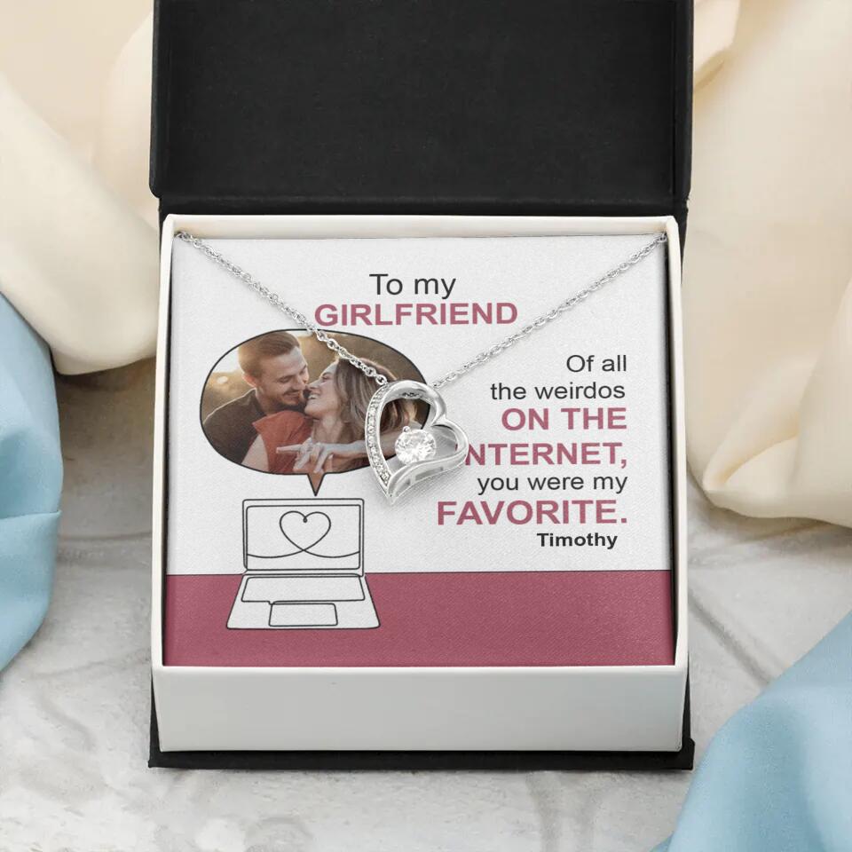 You Were My Favorite Personalize Necklace