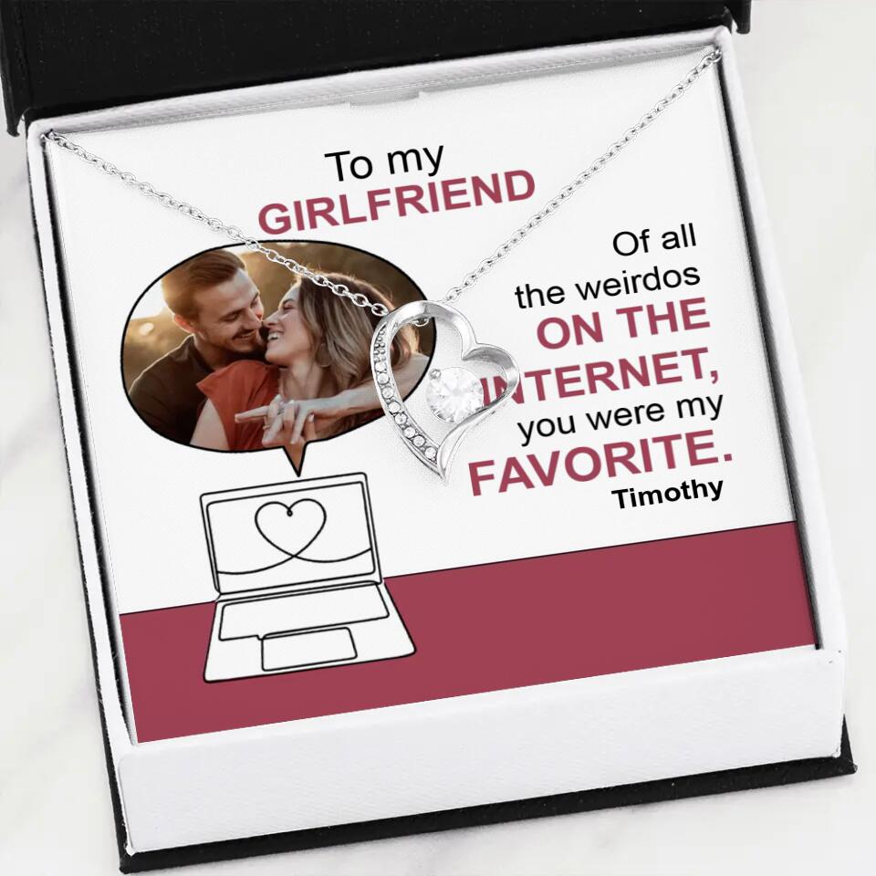 You Were My Favorite Personalize Necklace