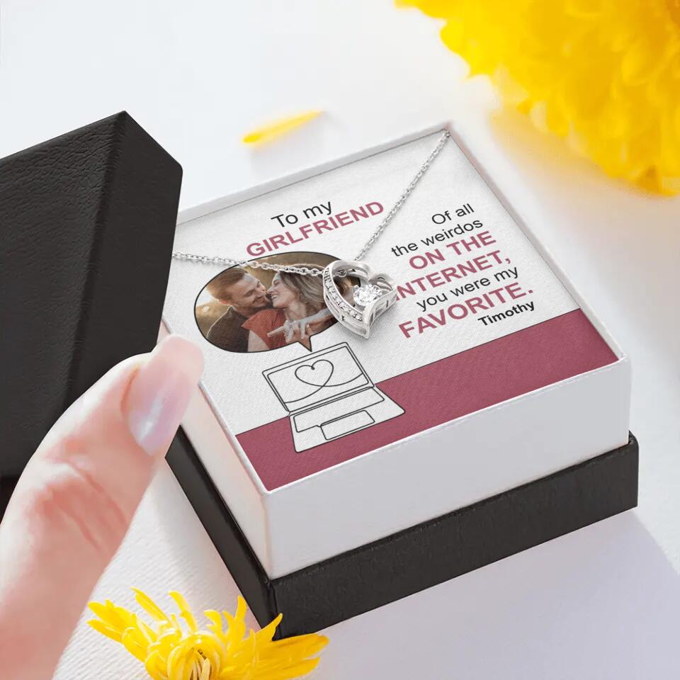 You Were My Favorite Personalize Necklace