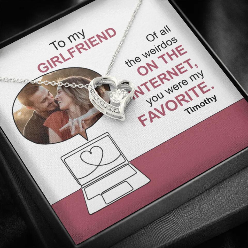 You Were My Favorite Personalize Necklace