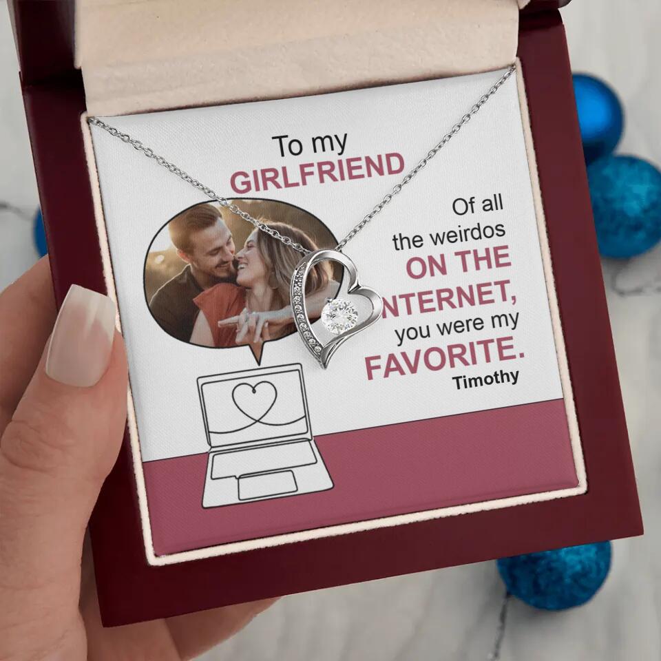 You Were My Favorite Personalize Necklace