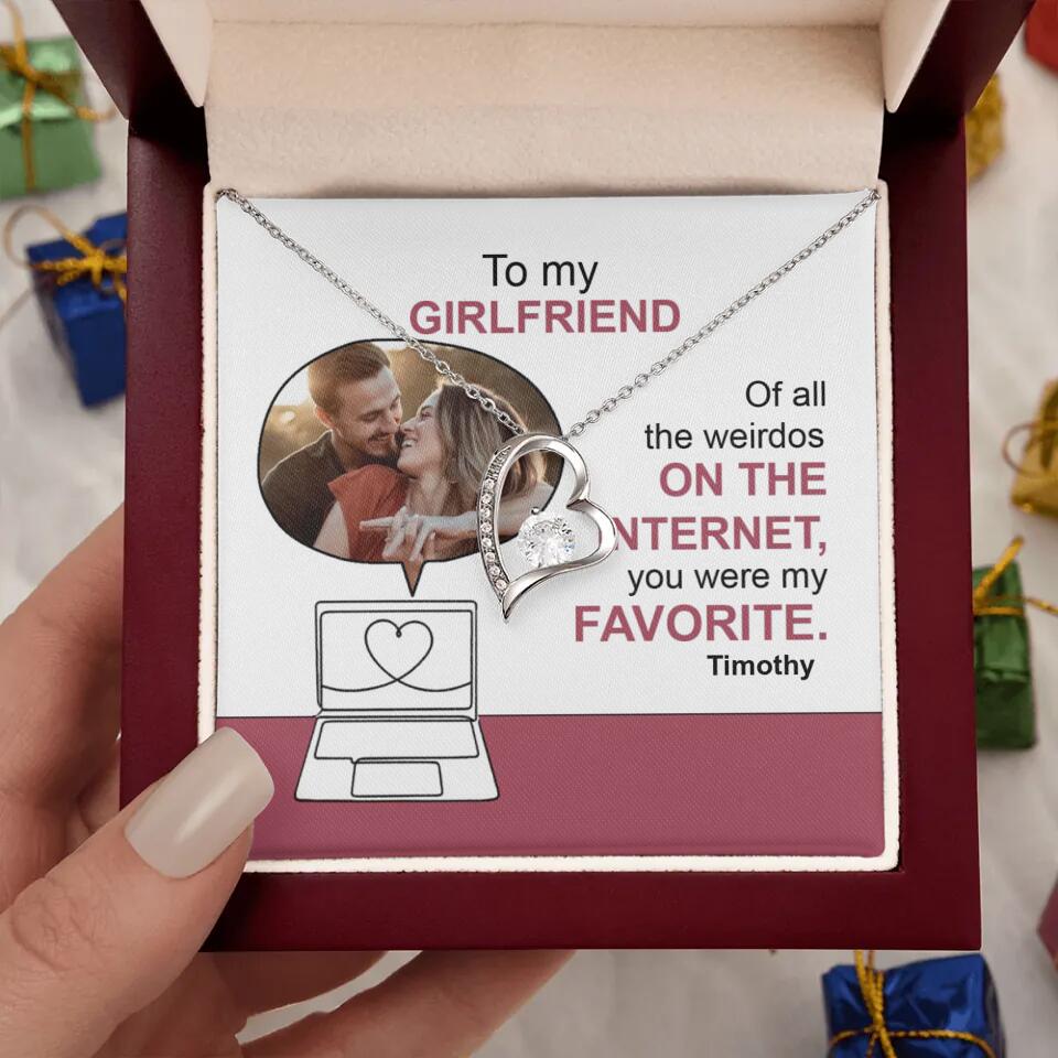 You Were My Favorite Personalize Necklace