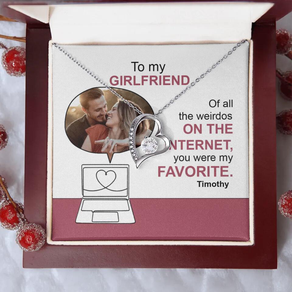 You Were My Favorite Personalize Necklace