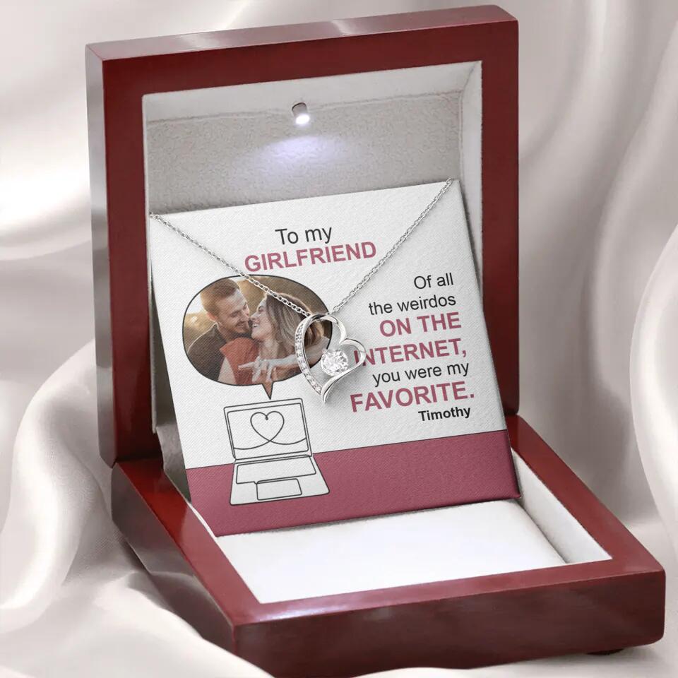 You Were My Favorite Personalize Necklace