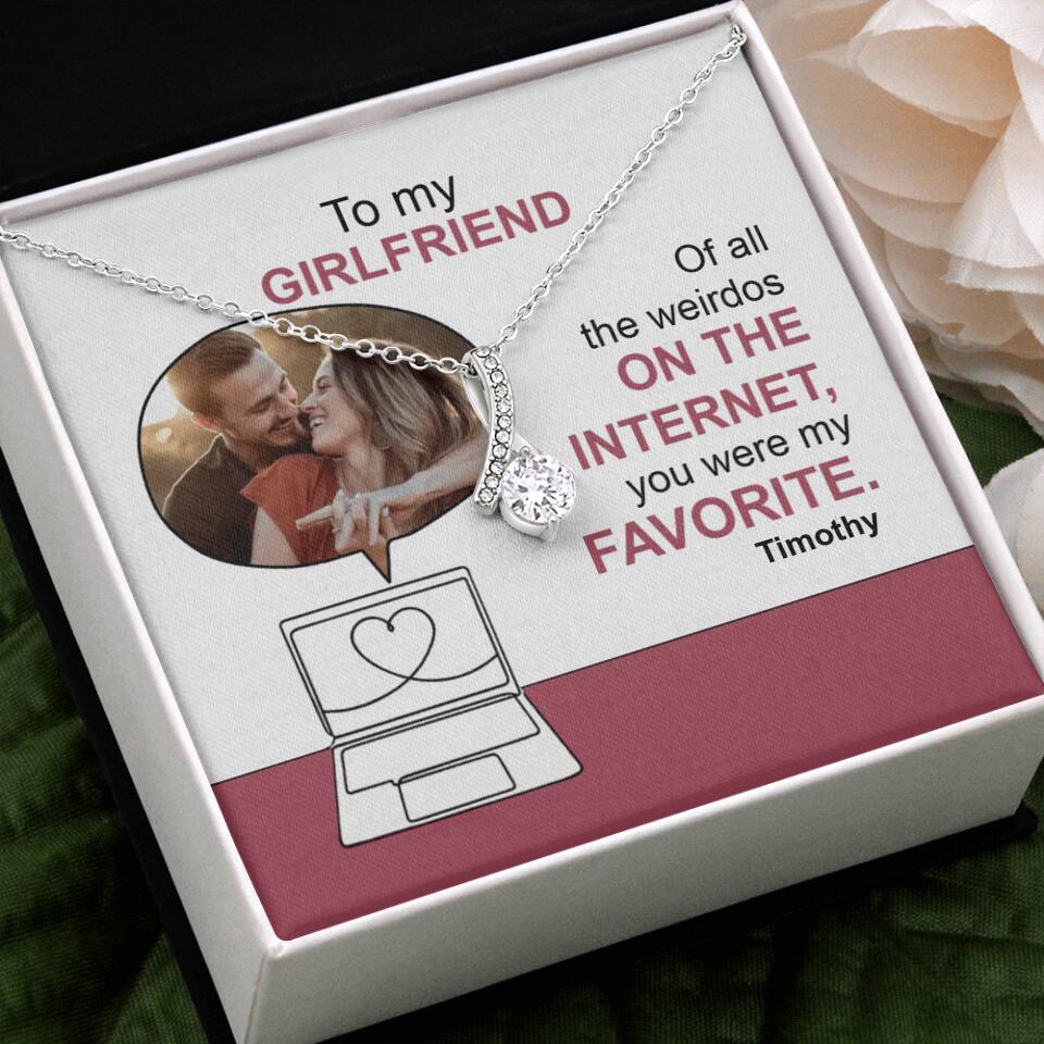 You Were My Favorite Personalize Necklace