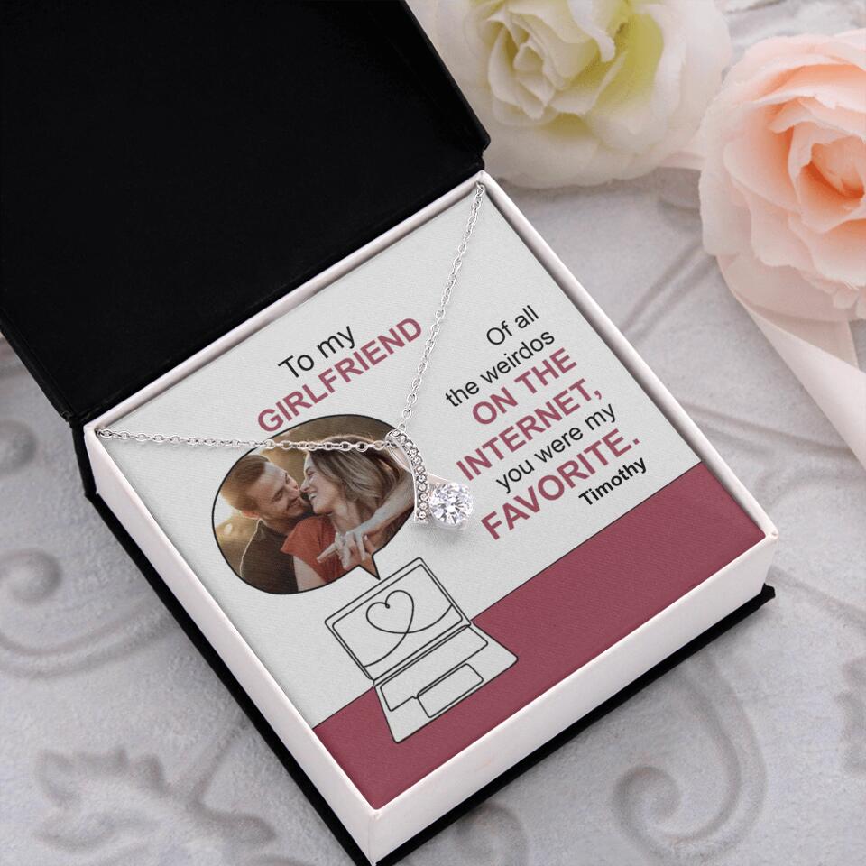 You Were My Favorite Personalize Necklace