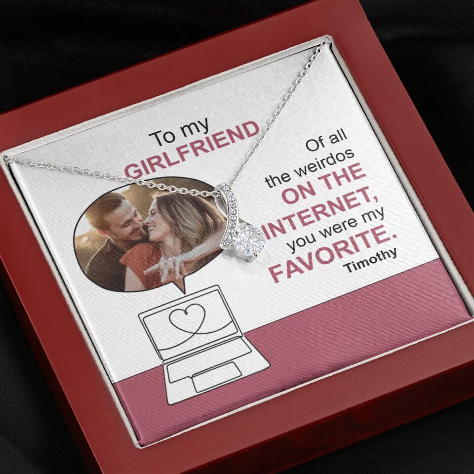 You Were My Favorite Personalize Necklace