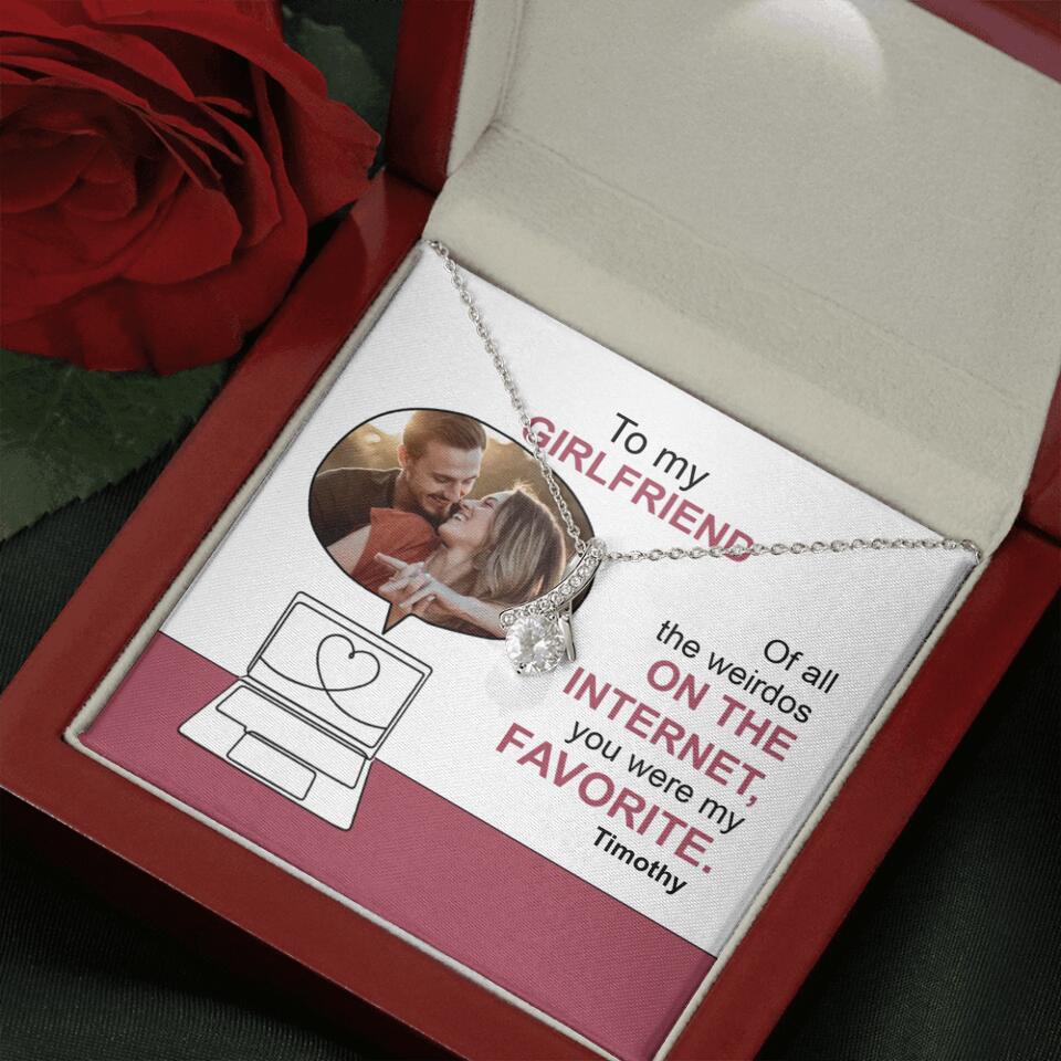 You Were My Favorite Personalize Necklace