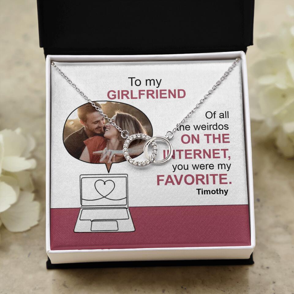 You Were My Favorite Personalize Necklace