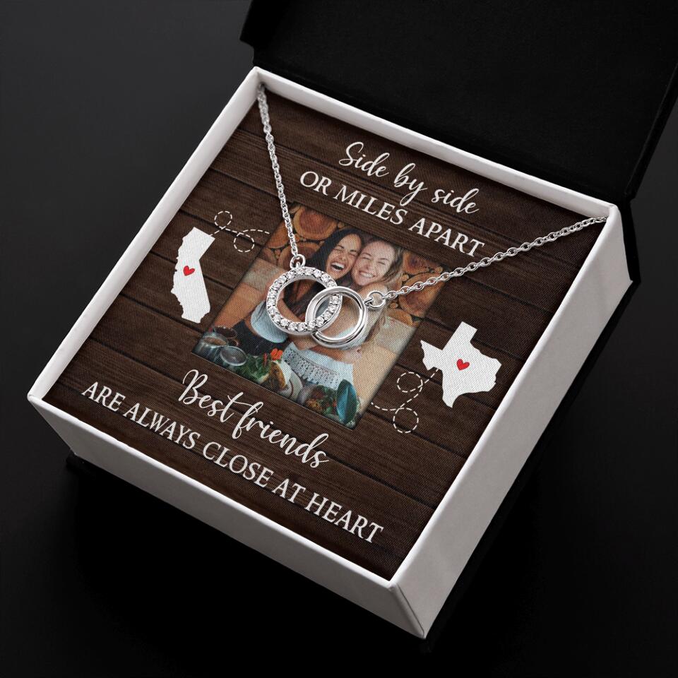 Best Friends Are Always Close At Heart Personalized Necklace