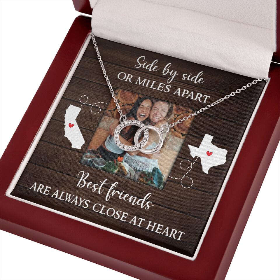Best Friends Are Always Close At Heart Personalized Necklace
