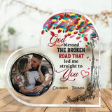God Blessed The Broken Road That Led Me Straight To You - Best Anniversary Gift Idea for Valentine - Gift for Couple, For Her, For Him - 212IHNVSAP958