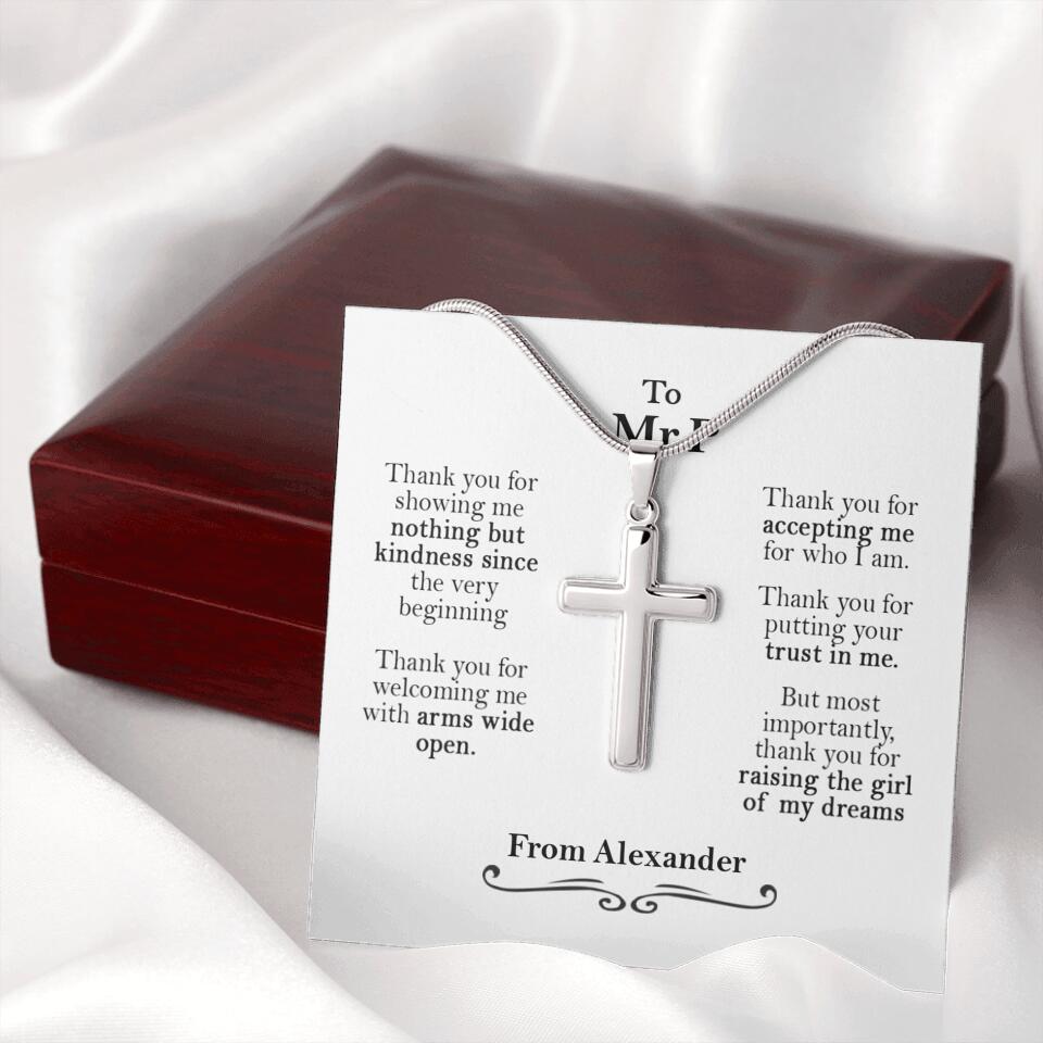 Thank You For Showing Me Nothing - Personalized Necklace - Gift for Man